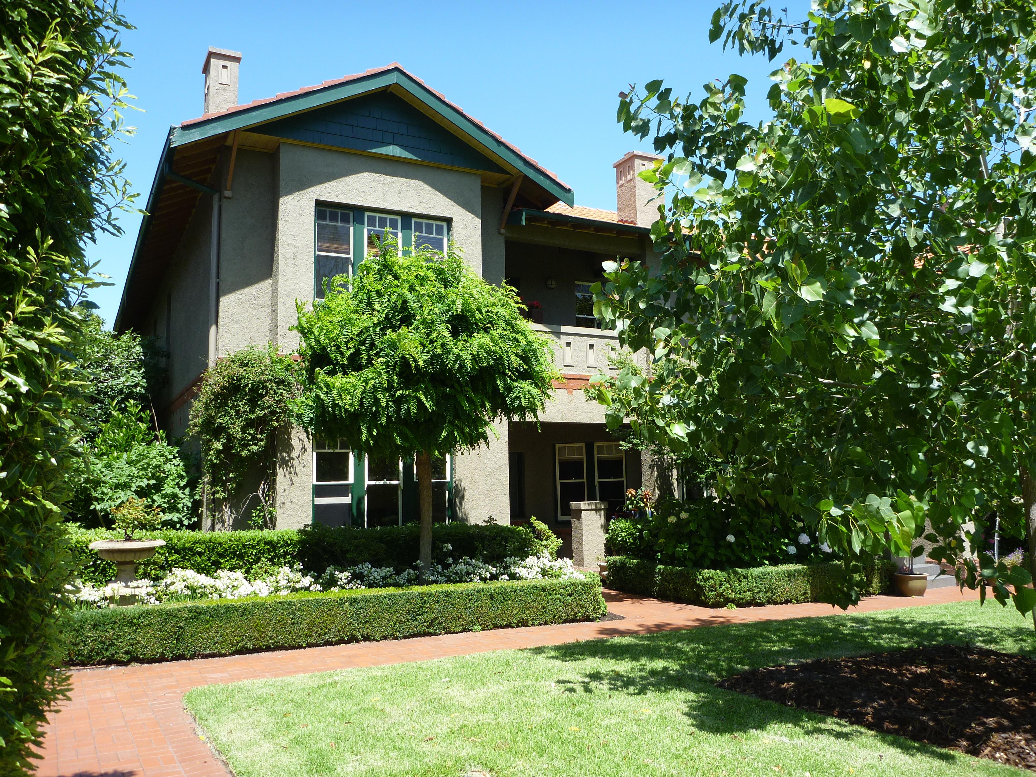 Older style buildings Ardoch Village